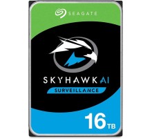 Жесткий диск/ RECERTIFIED HDD Seagate SATA3 16Tb SkyHawk Al Surveillance 7200 256Mb 1 year warranty RECERTIFIED