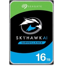 Жесткий диск/ RECERTIFIED HDD Seagate SATA3 16Tb SkyHawk Al Surveillance 7200 256Mb 1 year warranty RECERTIFIED