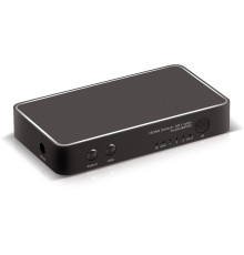 Переключатель HDMI 3 x 1 Greenline, 4Kx2K 30Hz, Пульт ДУ, PiP, GL-v301F