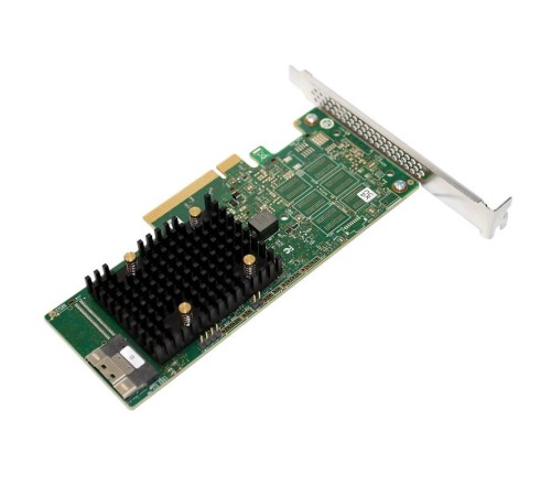 Контроллер/ MegaRAID SAS 9500-8i SGL (05-50077-03) PCIe v4 x8 LP, Tri-Mode SAS/SATA/NVMe 12G HBA, 8port(1*int SFF8654), 3808 IOC, RTL {5} Контроллер/ MegaRAID SAS 9500-8i SGL (05-50077-03) PCIe v4 x8 LP, Tri-Mode SAS/SATA/NVMe 12G HBA, 8port(1*int SFF8654), 3808 IOC, RTL {5}