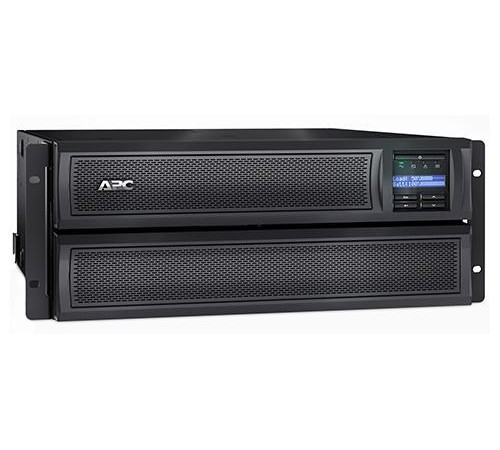 Источник бесперебойного питания APC Smart-UPS X 3000VA/2700W, RM 4U/Tower, Ext. Runtime, Line-Interactive, LCD, Out: 220-240V 8xC13 (3-gr. switched) 2xC19, SmartSlot, USB, COM, EPO, HS User Replaceable Bat, Black, 1 year warranty