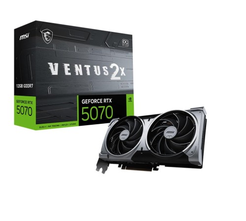 Видеокарта GeForce RTX 5070 12G VENTUS 2X OC Видеокарта GeForce RTX 5070 12G VENTUS 2X OC