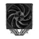 Кулер для процессора/ CPU Cooler PCCooler RZ620 (260W, 4-pin PWM, 157.5mm, Al/Cu, 6x6mm, 2x120mm, 86.73CFM, 32dBA, 2000RPM, S: 1851/1700/1200/115X, AM5/AM4, silver, black)