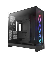 Корпус без блока питания/ Case NZXT H9 Flow RGB (2025), Midi-Tower, TG, 3x140mm RGB + 1x120mm, 2xUSB-A 3.2 + 1xUSB-C 3.2, E-ATX, ATX, mATX, mITX Black