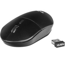 Беспроводная мышь SVEN RX-515SW чёрная (2,4 GHz, 3+1кн. бесш. кн., 800-1600DPI, блист)