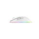 Мышь игровая проводная Dareu EM908 White (белый), DPI 600-10000, подсветка RGB, USB кабель 1,8м, размер 122.36x66.79x39.83мм (Мятая упаковка)