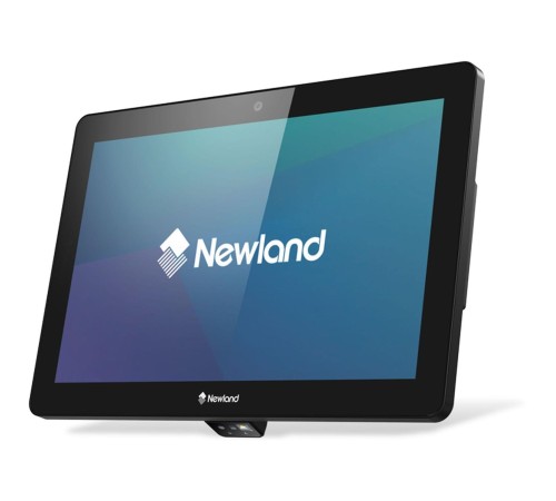 Микрокиоск/ NQuire 1000 Manta III Micro Kiosk with 10" Touch Screen, 4GB/64GB, 2D CMOS Mega Pixel imager with Laser Aimer (CM6x, Landscape), 8MP front camera, BT, 4G, GPS, WiFi and POE.