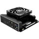 Кулер для процессора/ CPU Cooler ID-COOLING IS-55 BLACK (150W, 4-pin PWM, 55mm, Al/Cu, 5x6mm, 1x120mm, 54.6CFM, 31.2dBA, 2000RPM, S: 1851/1700/1200/115X, AM5/AM4, Black)