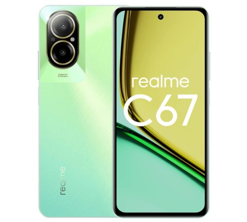 СМАРТФОН REALME RMX3890 (realme C67) 8+256 ГБ ЦВЕТ:ЗЕЛЕНЫЙ ОАЗИС (GREEN) СМАРТФОН REALME RMX3890 (realme C67) 8+256 ГБ ЦВЕТ:ЗЕЛЕНЫЙ ОАЗИС (GREEN)