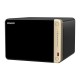 Системы хранения данных QNAP SMB QC 2GhzCPU/8Gb/upto 6HDD, up to 22 with TL-D800C/SATA(3,5" 2,5")/ 2xUSB3.2 2xUSB2.0/1xHDMI/1xExp.slot/2x2,5Gb/iSCSI/1xPS/3YW TS-664-8G-EU-RU