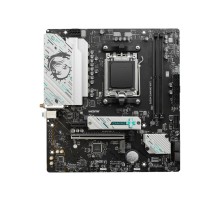 Материнская плата/ MB MSI AMD B650 sAM5, 2xDDR5(128GB), HDMI 2.1/DP, 1xPCIe 4.0x16, 1xPCIe 3.0, 1xLAN (2.5GbE), Wi-Fi, BT, 4xSATA 6Gb/s, 2xM.2, 1xUSB-C, 3xUSB 3.2, 2xUSB 2.0, mATX