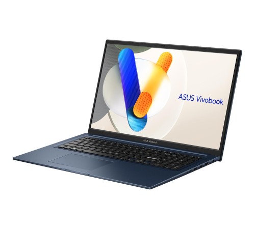 Ноутбук/ ASUS X1704ZA-AU343 17.3"(1920x1080 (матовый) IPS)/Intel Core i5 1235U(1.3Ghz)/16384Mb/512PCISSDGb/noDVD/Int:Intel Iris Xe Graphics/Cam/BT/WiFi/50WHr/war 1y/2.1kg/Quiet Blue/DOS Ноутбук/ ASUS X1704ZA-AU343 17.3"(1920x1080 (матовый) IPS)/Intel Core i5 1235U(1.3Ghz)/16384Mb/512PCISSDGb/noDVD/Int:Intel Iris Xe Graphics/Cam/BT/WiFi/50WHr/war 1y/2.1kg/Quiet Blue/DOS