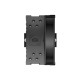 Кулер для процессора/ CPU Cooler PCCooler RT400 ARGB BK (235W, 4-pin PWM, 148mm, Al/Cu, 4x6mm, ARGB, 1x120mm, 73.32CFM, 34.9dBA, 2200RPM, S: 115X/1200/1700/1851 , AM4/AM5, black)