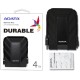 Внешний жесткий диск/ Portable HDD 4TB ADATA HD710 Pro (Black), IP68, USB 3.2 Gen1, 133x99x27mm, 390g /3 года/