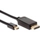Кабель/ Кабель Mini DisplayPort M -> Display Port M 4K*60 Hz 1,8м iOpen (Aopen/Qust) <ACG682-1.8M>