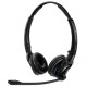 Гарнитура EPOS IMPACT MB Pro 2 UC ML, двусторонняя беспроводная гарнитура Bluetooth, подставка и Bluetooth USB-адаптер в комплекте (Sennheiser MB PRO 2 UC ML, 506046)