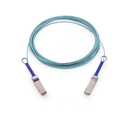 Кабель оптический/ Mellanox® active fiber cable, ETH 100GbE, 100Gb/s, QSFP, LSZH, 5m