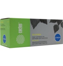 -/ Картридж лазерный Cactus CS-CF362A CF362A желтый (5000стр.) для HP CLJ M552dn/M553dn/M553N/M553x