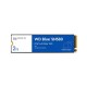 Твердотельный накопитель Western Digital Blue SN580 SSD M2.2280 PCIe 4.0 2Tb, 4150MBs/4150MBs, TBW 900, WDS200T3B0E, 1 year