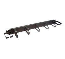  Органайзер 19" 1U 5 колец + 2 боковых
