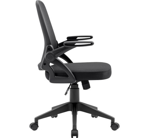 Defender Офисное кресло Office Черный,сетка,регулир.подлокот.