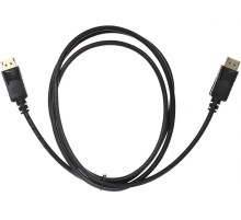 Кабель соединительный/ Кабель соединительный DISPLAY PORT -- DISPLAY PORT версия 1.2, 1,8m AOpen/Qust <ACG591-1.8M>
