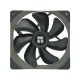 Кулер для корпуса/ Case Cooler Thermalright TL-C14 (140x140x26mm, 4-pin PWM, 74.3CFM, 26.6dBA, 1500RPM, Grey)