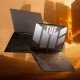 Ноутбук/ ASUS TUF F17 FX707VJ-HX006 17.3"(1920x1080 (матовый, 144Hz) IPS)/Intel Core 5 210H(2.2Ghz)/16384Mb/512PCISSDGb/noDVD/Ext:nVidia GeForce RTX3050(6144Mb)/Cam/BT/WiFi/56WHr/war 1y/2.6kg/Mecha Gray/DOS