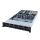 Серверная платформа/ Gigabyte R292-4S0, 2U, 4 x LGA4189 Socket P5 3rd Intel, 10 x 2.5" NVMe/ SAS/ SATA hs HDD/SSD bays (SAS card is req), 48 R/LRDIMM, AST2500, 2 x 10Gb/s BASE-T LAN  (X710-AT2) NCSI supp + 1 x 10/100/1000 man LAN, 2 x 3200W
