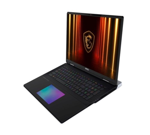 Ноутбук без сумки MSI Titan 18 HX A2XWJG-206RU Ultra9 285HX 18" 16:10 UHD+ (3840x2400)120Hz DDR5 64GB (32GB*2),4TB SSD(2TB+2TB),NV RTX 5090 (24GB GDDR7),99Whr,3,6kg,2y,Win11Home,Black