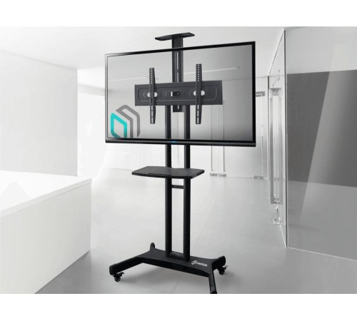 ONKRON мобильная стойка для ТВ и профессиональных дисплеев 40"-70", макс 45.5кг, чёрная TS1551 ONKRON мобильная стойка для ТВ и профессиональных дисплеев 40"-70", макс 45.5кг, чёрная TS1551