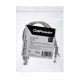 Патч-корд/ Патч-корд GoPower RJ-45 (m)-RJ-45 (m) 0.5м кат.5е ПВХ 26AWG CCA серый в пакете (1/250)