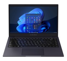 Ноутбук Maibenben Smart S14A--iN10UM 14"(1920x1080 (матовый) IPS)/Intel N-series N100(0.8Ghz)/8192Mb/512PCISSDGb/Int:Intel UHD Graphics/Cam/BT/WiFi/38WHr/war 1y/1.45kg/Dark Blue/Linux + Screen 60Hz, 250nits, 16:9