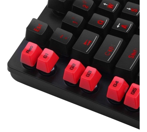 Redragon Проводная игровая клавиатура Yaksa RU,7цветов,26клавиш AntiGhost
