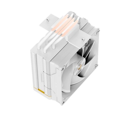 Кулер для процессора Ocypus Iota A40 WH, 120mm FAN, Display Panel, 4 HEAT PIPES, 4-PIN PWM, 500-2000 RPM, 29DBA, FDB, LGA115X/1200/1700/18XX, AM4/AM5