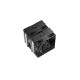 Кулер для процессора DEEPCOOL AG620 DIGITAL LGA1700/1200/115X/AM5/AM4 (8шт/кор, TDP 260W, PWM, DUAL Fan 120mm, 6 тепл. трубок, черный) RET