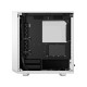 Корпус ПК без блока питания/ Case Fractal Design Meshify 2 Mini TG Clear Tint, Mini-Tower, 1x120mm + 1x140mm, 2xUSB-A 3.2 + 1xUSB 3.2 Type-C mATX, mITX, mDTX White