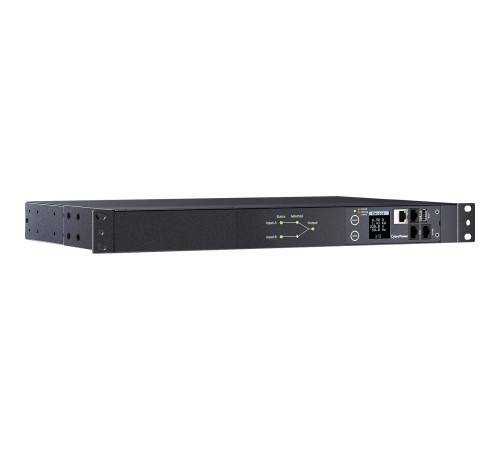 Блок распределения питания/ ATS CyberPower 1U type, 16Amp, plug IEC 320 C20, (8) IEC 320 C13 (2) IEC 320 C19