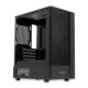 Корпус без блока питания/ Case HSPD M332, Mesh Mini-tower, Black, TG, 0.4 SPCC, no fans, mATX, mITX, 160/285/170mm, 1x2.5", 1x3.5", 4xPCI, 1xUSB-A 3.0, 1xUSB-A 1.0, 387x197x325mm