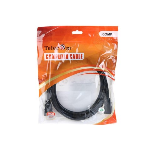 Кабель/ Кабель HDMI-19M --- HDMI-19M ver 2.0+3D/Ethernet ,2m Telecom <TCG200-2M>