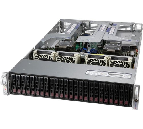 Серверная платформа Supermicro Ultra SuperServer 2U 220U-TNR noCPU(2)3rd Gen Scalable/TDP 270W/no DIMM(32)/8 NVMe+ 16 SATA(CBL-KIT-220U-TNR-8)/2x10Gbase-T 2x10G SFP+/ AOC-2UR68G4-i4XTS/2x1600W/SFT-DCMS-SINGLE