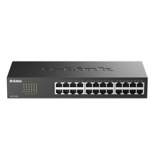 Коммутатор D-Link Неуправляемый коммутатор, 24x100Base-TX, корпус металл