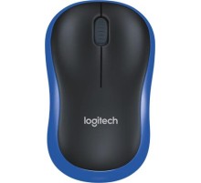 Мышь/ Logitech Wireless  Mouse M185 Blue