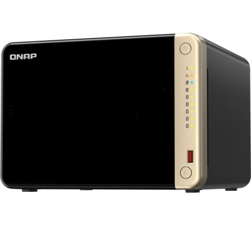 Сетевое хранилище без дисков/ SMB QNAP TS-664-8G NAS 6 HDD trays, 4-core Intel Celeron N5105/N5095 2.0-2.9 GHz, 8 GB RAM , 2x2.5 Gigabit Ethernet , 2xUSB 3.2 Gen 2 (10Gbps), 2xUSB 2.0 port, 1xHDMI, 2xM.2 PCIe Gen 3 x1 slots Сетевое хранилище без дисков/ SMB QNAP TS-664-8G NAS 6 HDD trays, 4-core Intel Celeron N5105/N5095 2.0-2.9 GHz, 8 GB RAM , 2x2.5 Gigabit Ethernet , 2xUSB 3.2 Gen 2 (10Gbps), 2xUSB 2.0 port, 1xHDMI, 2xM.2 PCIe Gen 3 x1 slots