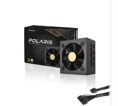 Chieftec Polaris 750W, ATX 12V 2.3 PSU,W/12cm Fan,80 plus Gold, full cable management, PPS-750FC Box Chieftec Polaris 750W, ATX 12V 2.3 PSU,W/12cm Fan,80 plus Gold, full cable management, PPS-750FC Box