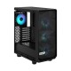 Корпус ПК без блока питания/ Case Fractal Design Meshify 2 Compact RGB TG Light Tint, Midi-Tower, 4x120mm RGB, 2xUSB-A 3.2 + 1xUSB 3.2 Type-C ATX, mATX, mITX Black