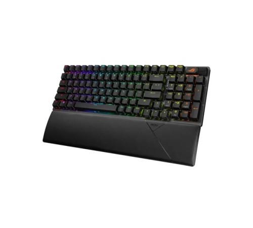 Клавиатра ASUS ROG STRIX SCOPE II 96 WIRELESS, 2.4 GHz RF, Bluetooth, 96%, PBT, Black