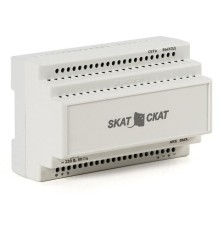 586 SKAT-12-6,0 DIN источник питания 12В 6А пластиковый корпус под DIN рейку 35 мм