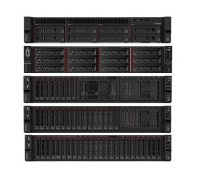 Сервер Lenovo ThinkSystem SR655 Rack 2U,1xEPYC 7702P 64C (2.0GHz/200W),16xDIMM DDR4 UP to 2TB,16xSFF SAS/SATA,2x25GbE SFP28,1x1100W,2x2.8m p/c, 7Z01S60900