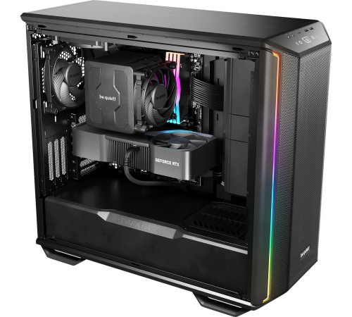 Корпус ПК без блока питания/ Case be quiet! DARK BASE 701, Midi-Tower, TG, 3x140mm, 2xUSB-A 3.2, 1xUSB 3.2 Type-C, E-ATX, ATX, mATX, mITX Black